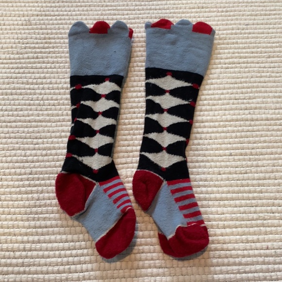 Mackenzie Childs Knee High Socks Toddler OS - Picture 2 of 2